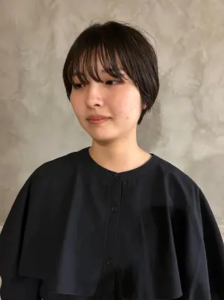 ショート カラー さの あやねのヘアスタイル