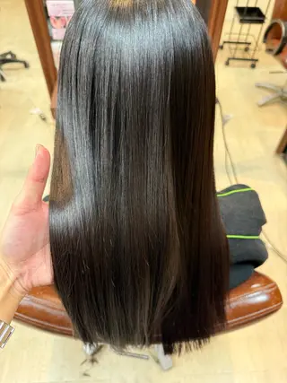 ロング 早﨑 映天のヘアスタイル