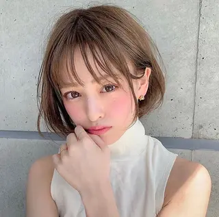 ミディアム カラー お客様満足No.1 🌈Neneのヘアスタイル