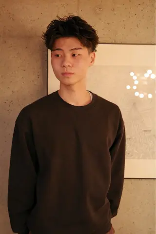 パーマ メンズ メンズカット【平尾 高宮】永井駿祐のヘアスタイル