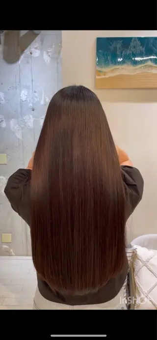 ロング カラー liko by maris所属・髪質改善／ブリーチ 宮武　湧斗のヘアスタイル