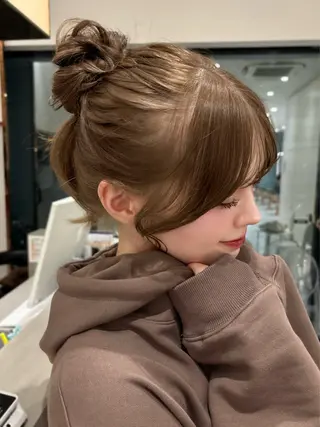 ロング カラー SALOWIN銀座一丁目所属・透明感カラー/レイヤ ーカット🤍miyuのヘアスタイル