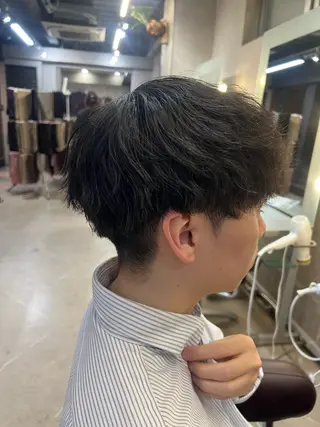 パーマ メンズ フラッグヘアー所属・Asuka ❁⃘のヘアスタイル