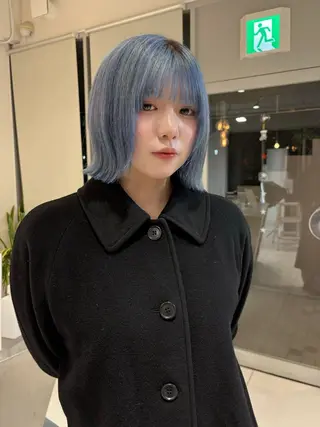 ミディアム カラー STELLA hair design salon所属・浅野 匠のヘアスタイル