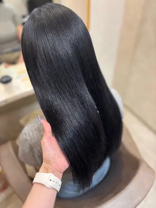 ロング カラー アンククロス池袋北口所属・韓国ヘア♡髪質改善♡ エクステ♡YUKIのヘアスタイル