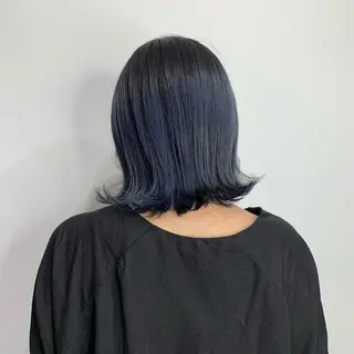 セミロング カラー 田中 優衣のヘアスタイル