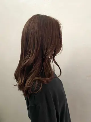 セミロング カラー とびまつ /ショート/脱白髪染のヘアスタイル