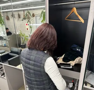 カラー フジイ トワのヘアスタイル