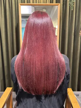 ロング カラー 佐藤 あさみのヘアスタイル