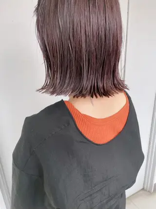 ショート カラー 神戸ボブ✂️ ioe三宮/田 伸佳のヘアスタイル
