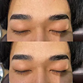 メンズ アイブロウ ∴Sanae. ∴ トータルビューティーのマツエク・マツパデザイン