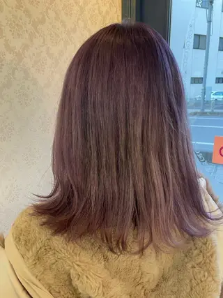 ミディアム ヒヨシ ルナのヘアスタイル