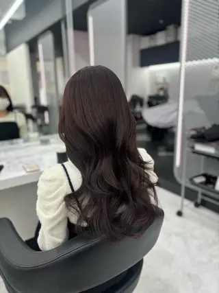 ロング カラー 🤍レイヤー/顔周り /hirari🤍のヘアスタイル