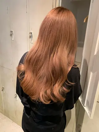 ロング カラー ブリーチ/アレンジ 天満/chihiroのヘアスタイル