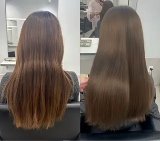 ロング カラー 髪質改善/縮毛矯正 ✂︎福澤　和嗣のヘアスタイル