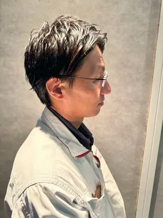 メンズ 米元 春奈のヘアスタイル