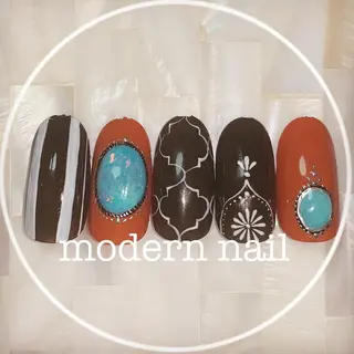 ネイル 小川 玲奈のネイルデザイン