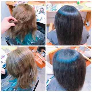 ミディアム カラー 🌈限定価格🌈 鈴木　瑛輔のヘアスタイル