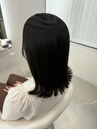 ミディアム MoA cilue さつき（スタイリストのヘアスタイル