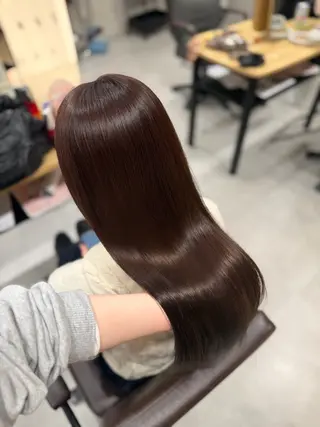 ロング カラー 梅田/似合わせボブ /顔周り/RINKAのヘアスタイル