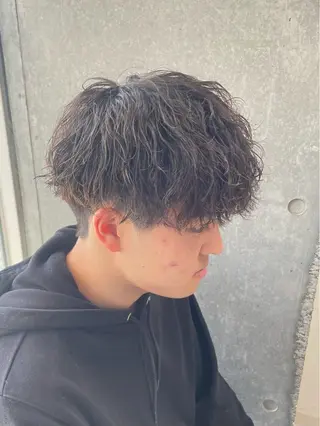 パーマ メンズ メンズモテパーマ💙 fuwaのヘアスタイル