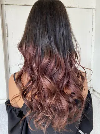 ロング nico🏁 rihoのヘアスタイル