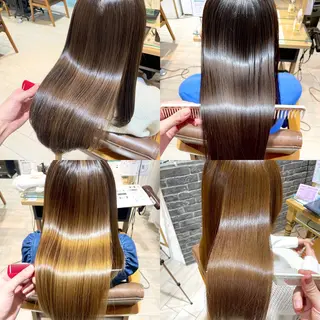 ロング カラー LOST CITY 横浜所属・🪐脱白髪染め 🪐松尾菜々美のヘアスタイル