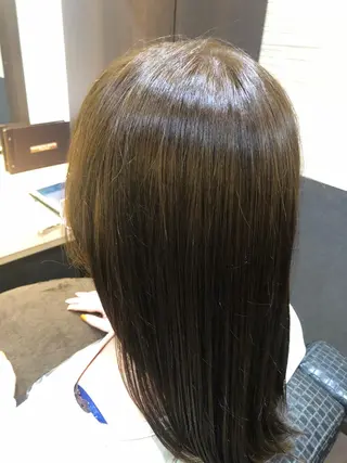 カラー パーマモデル募集中 瀬在紗也香のヘアスタイル