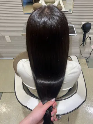 ロング カラー ベージュカラー⌇﻿ くびれヘア.𐙚心音のヘアスタイル