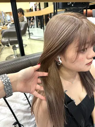 ミディアム カラー 海外girl🤎 透明感ベージュmaoのその他イメージ