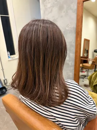 ミディアム カラー BLUCK所属・優衣 /山形/ BLUCKのヘアスタイル