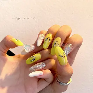 ネイル rig nail草加店所属・松本 紋世のネイルデザイン