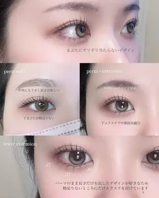 マツエク・マツパ mark所属・eye salon markのマツエク・マツパデザイン