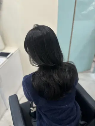 ロング カラー 韓国ヘア/髪質改善 /natsuki🧸のヘアスタイル