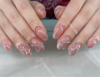 ネイル 神田 ココナッツのネイルデザイン