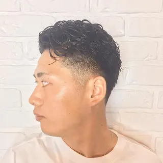 パーマ メンズ メンズサロンLOSS所属・メンズサロン rootのヘアスタイル