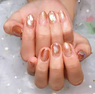カラー ネイル Q Free nailsのネイルデザイン