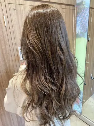 ロング 🤍縮毛矯正 髪質改善 ツヤ髪🤍のヘアスタイル