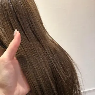 ロング 艶カラー/韓国顔周り 🎀mamiのヘアスタイル