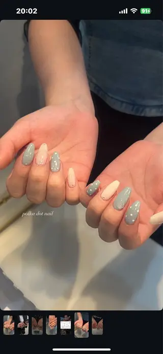 ネイル Luria 自由ヶ丘店所属・涼純音 .のネイルデザイン