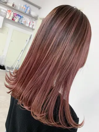 セミロング 🥇近藤 恭輔🥇 Recharme新保のヘアスタイル