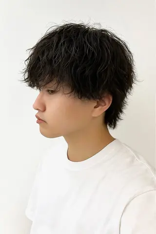 ミディアム パーマ メンズ MEN'S SALON HEAD STOCK大和八木店所属・きょん/メンズパーマ /ツイスパ/メンズのヘアスタイル