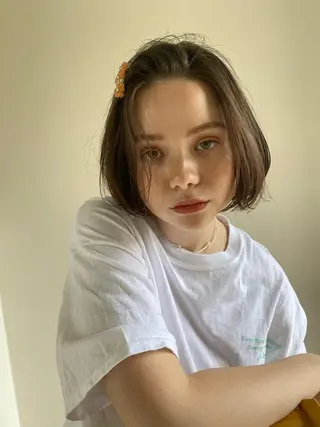 ショート カラー パーマ 当日予約大歓迎💗 依田瑞希のヘアスタイル