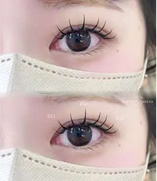 マツエク・マツパ milimili所属・𝐍𝐀𝐍𝐀 ⟡.·のマツエク・マツパデザイン