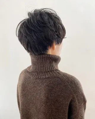 ショート パーマ フラム所属・WATANABE MISAKIのヘアスタイル