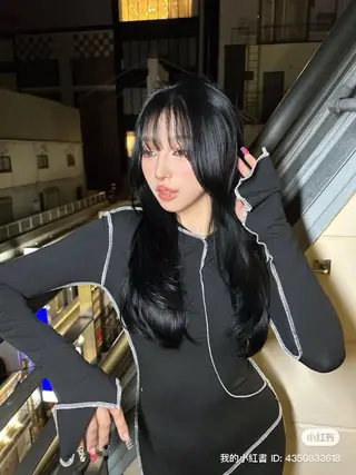 ロング カラー ワンホンヘア ケラチン/Kaitoのヘアスタイル