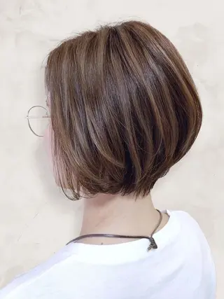 ショート 縮毛矯正 髪質改善　鈴木のヘアスタイル