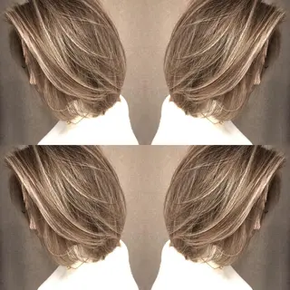 ショート カラー 井上 一平のヘアスタイル