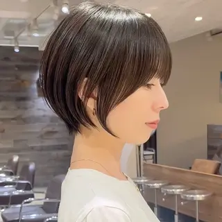 ショート i.+FERiCIA.所属・ボブ／アンニュイ 🌷しだひめな🌷のヘアスタイル