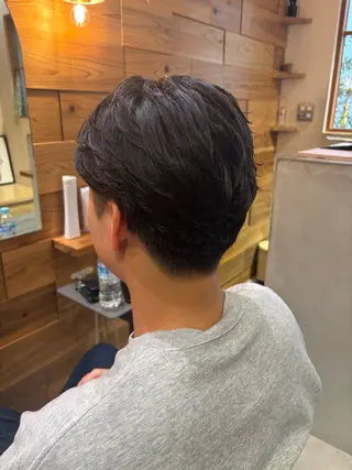 ショート パーマ メンズ 咲月/似合わせカット /ボブ/ショートのヘアスタイル